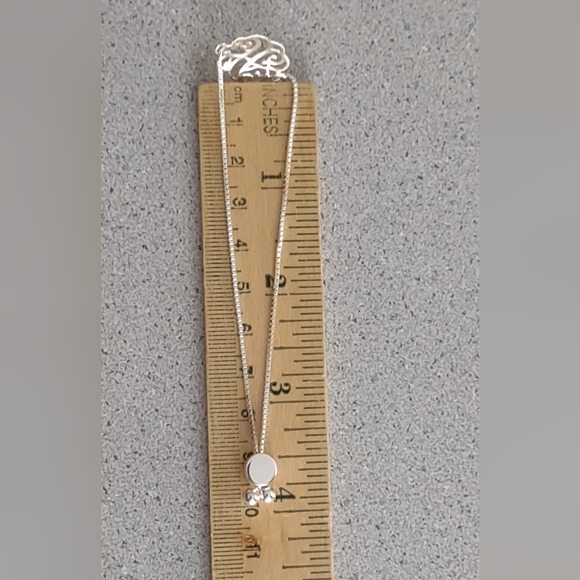 Firm Final price!*Sterling script A bolo bracelet - Picture 4 of 6